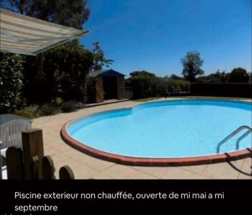 Villa La fermette à Lengronne Extérieur photo